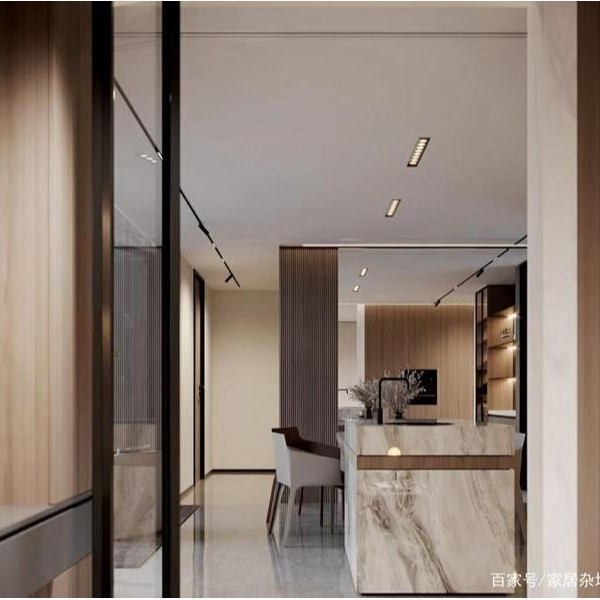 小戶(hù)型可以做無(wú)主燈設(shè)計(jì)，這樣會(huì)顯得更大一點(diǎn)